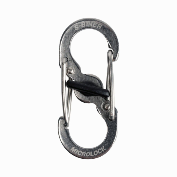 Karabina Nite Ize S-Biner MicroLock, nerezová ocel, 2 kus...