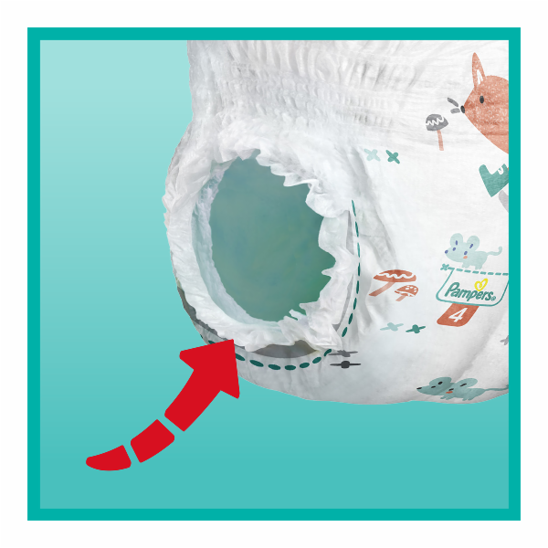 PAMPERS PANES PANS PREMIUM PARES 4, 9-15 KG, 114 PC.