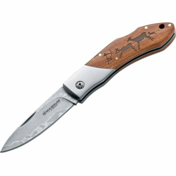 Univerzální nůž Magnum Magnum Caveman Damast