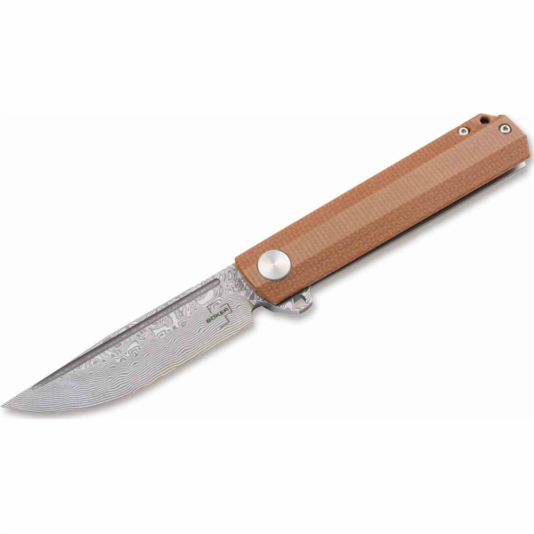 Boker Nůž Boker Plus Cataclyst Brown Damašek Flipjoint