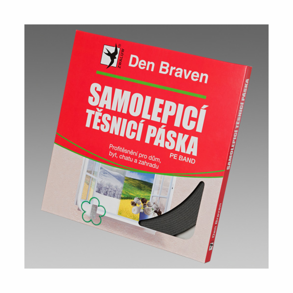 Těsnění páska samolepící 9x3 mm bílé 20 m