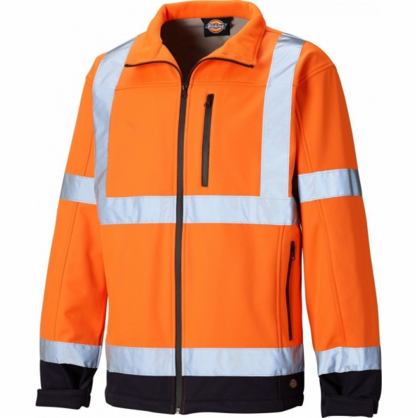 Barva bundy Dickies Gort Softshell: Oranžová/Navy Velikos...