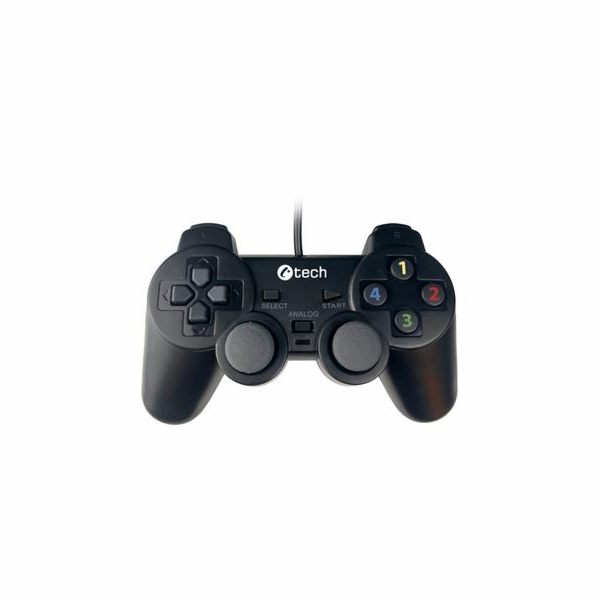 C-TECH gamepad Callon pro PC/PS3, 2x analog, X-input, vib...