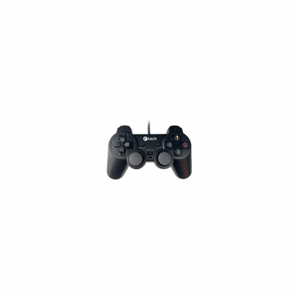 C-TECH gamepad Callon pro PC/PS3, 2x analog, X-input, vib...