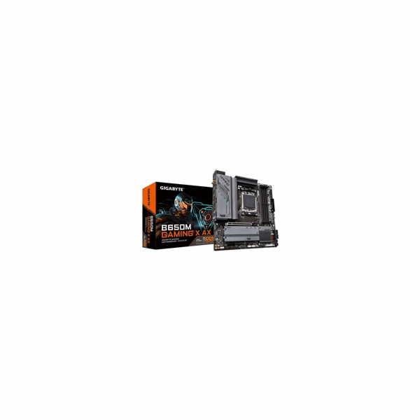 GIGABYTE MB Sc AM5 B650M GAMING X AX, AMD B650, 4xDDR5, 2...