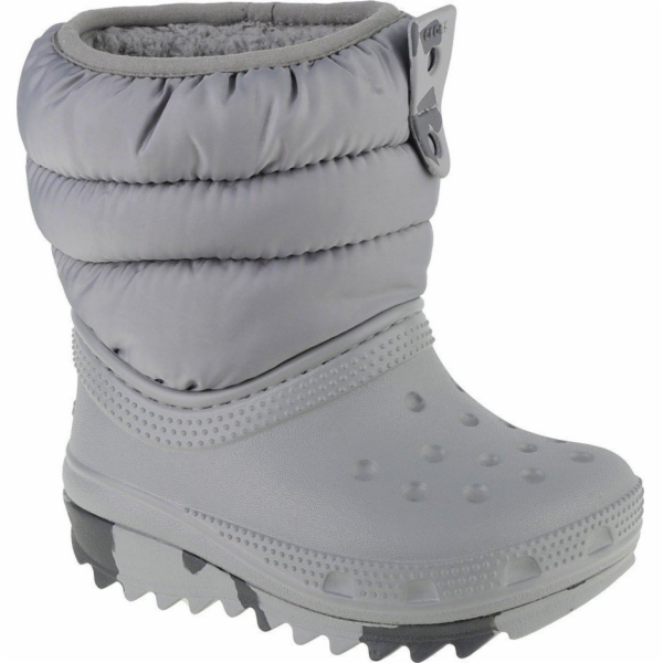 Crocs Crocs Classic Neo Puff Boot Toddler 207683-007 šedá...