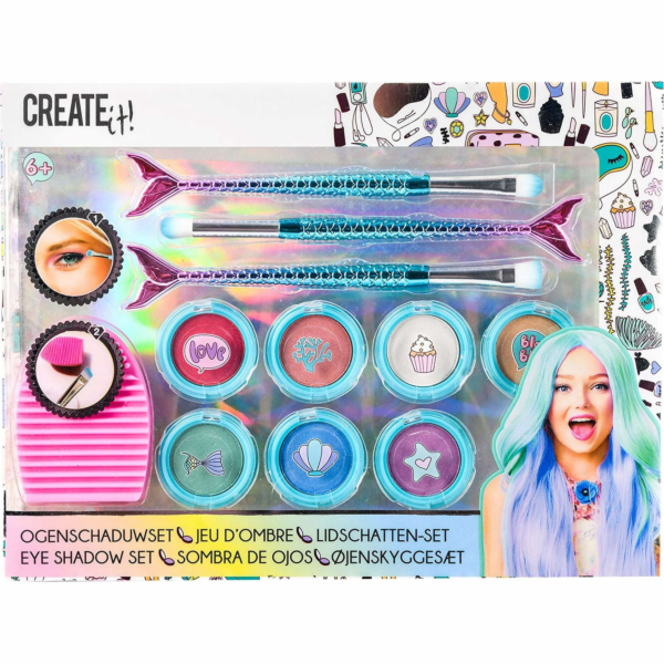 Canenco Create It! Sada na líčení očí se štětci