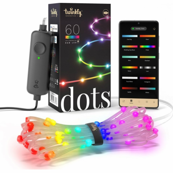 Twinkly Dots Transparent