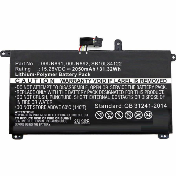 Baterie notebooku CoreParts pro Lenovo