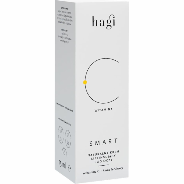 Hagi Cosmetics Hagi Smart C, přírodní oční liftingový kré...