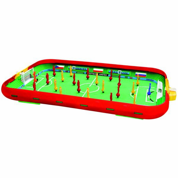 Fotbalový fotbalový fotbal fotbalového arény v krabici