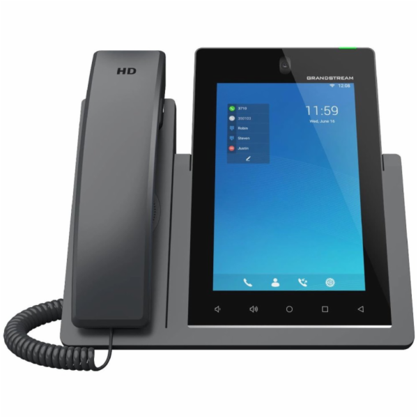 Grandstream GXV3470 SIP video telefon 7" IPS bar.dotyk.di...
