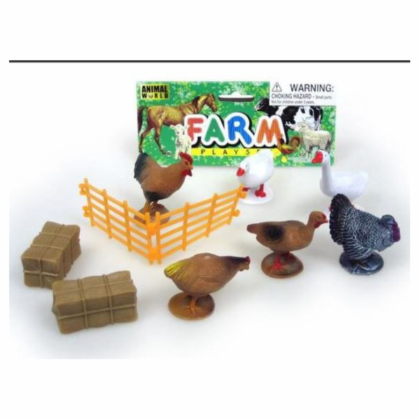 Figurka hrocha Mazlíčci 10cm, 10 kusů v sáčku - HSH002