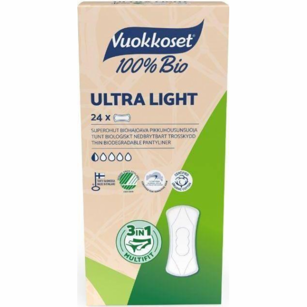 Vuokkoset Vuokkoset 100% Bio Hygienic Inserts Ultra Light...