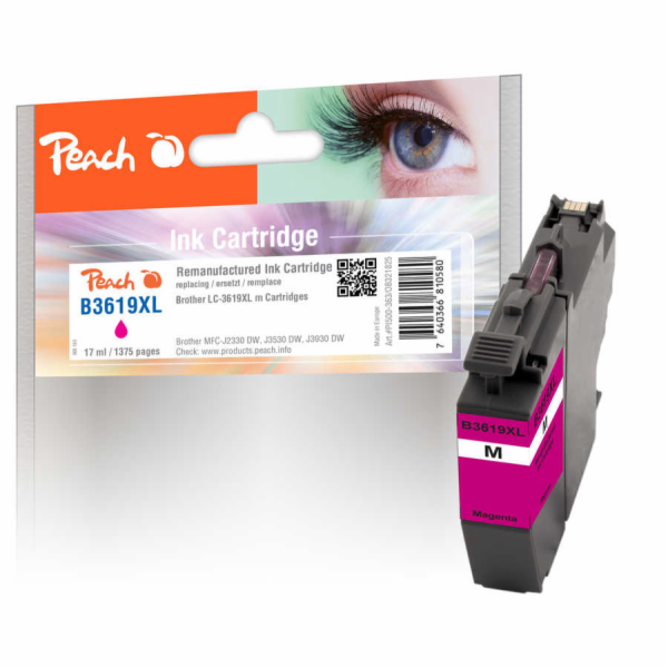 PEACH kompatibilní cartridge Brother LC-3619 XL magenta, ...
