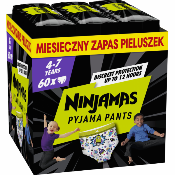 Ninjamas pro chlapce 4-7 let