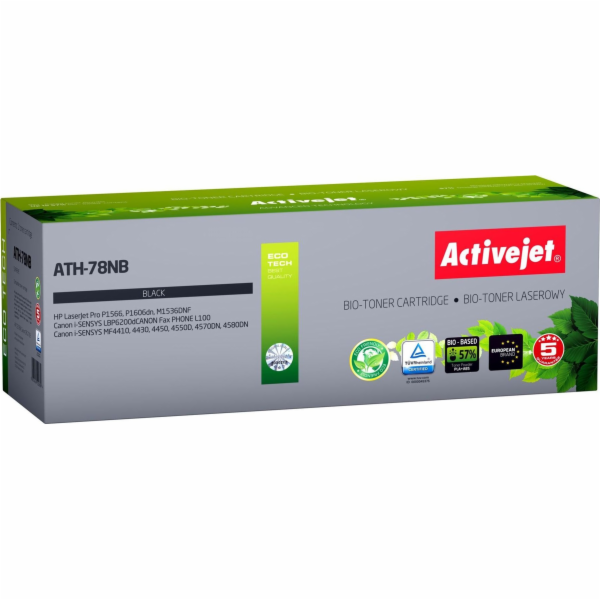BIO Activejet ATH-78NB toner for HP Canon printers Replac...