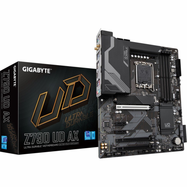 GIGABYTE MB Sc LGA1700 Z790 UD AX, Intel Z790, 4xDDR5, 1x...