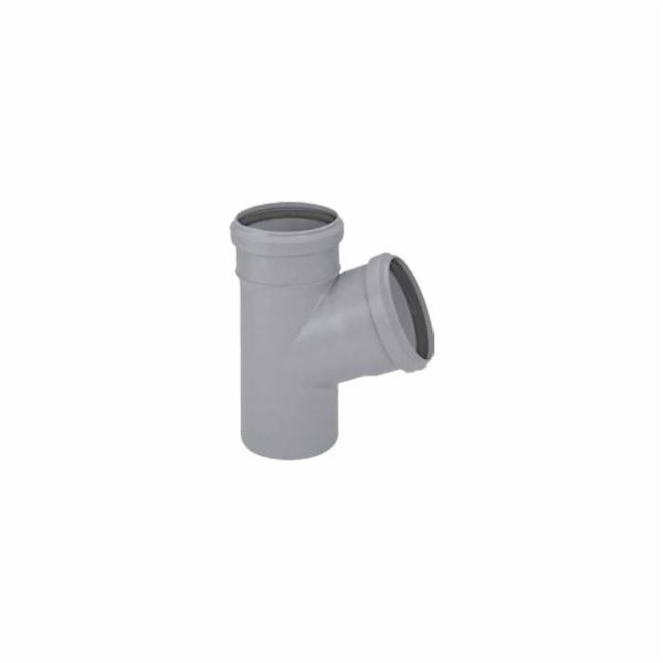 Magnaplast T-kus 87° pro vnitřní kanalizaci HETA 75mm (11...
