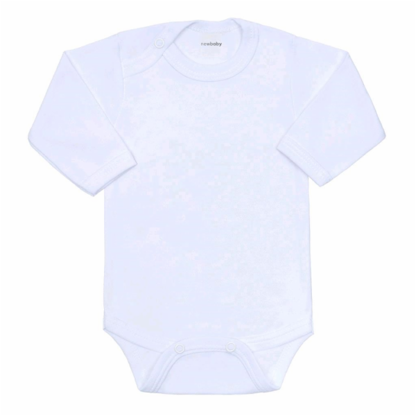 Body dlouhý rukáv New Baby II - bílé