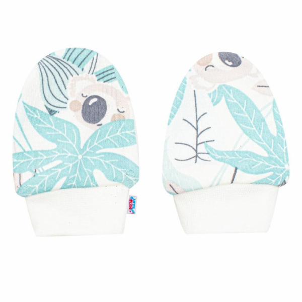 Kojenecký bavlněný set-capáčky a rukavičky New Baby Lovel...
