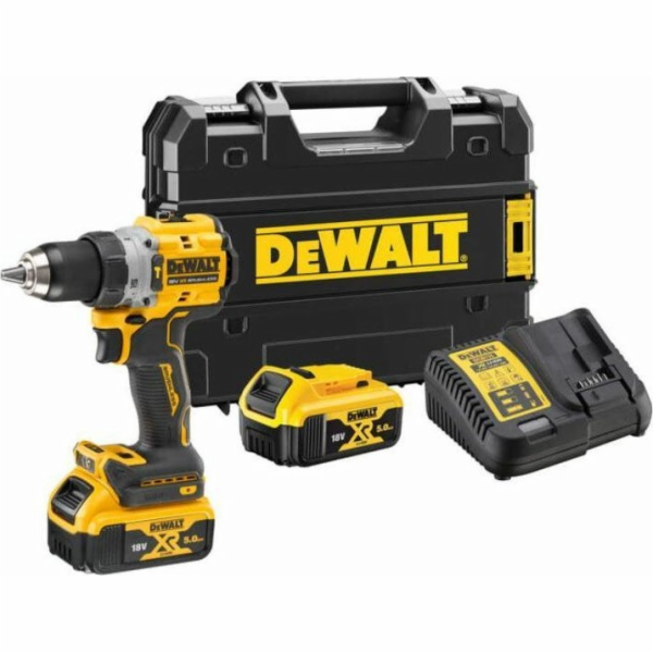 Aku příklepová vrtačka 18V 2x5,0Ah DeWALT DCD805P2T