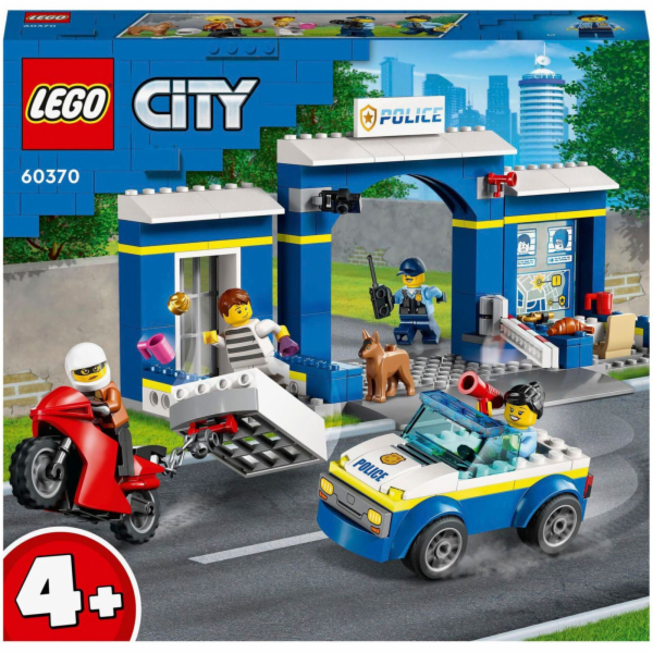 LEGO 60370 City Police Station Breakout, stavebnice