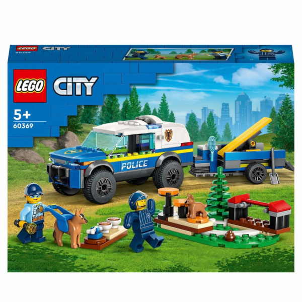 LEGO® City 60369 Mobilní cvičiště policejních psů