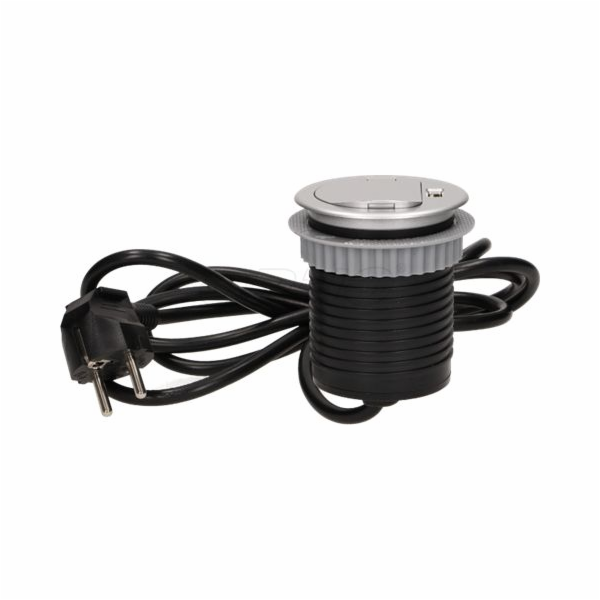 Orno Nábytková zásuvka zapuštěná do desky 1x250V AC s kry...