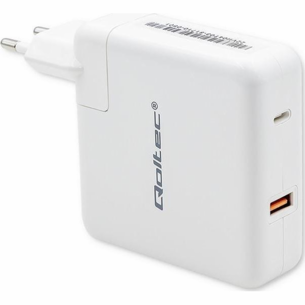 Nabíječka Qoltec GaN FAST 108W nabíječka | 5-20V | 3-4,7A...