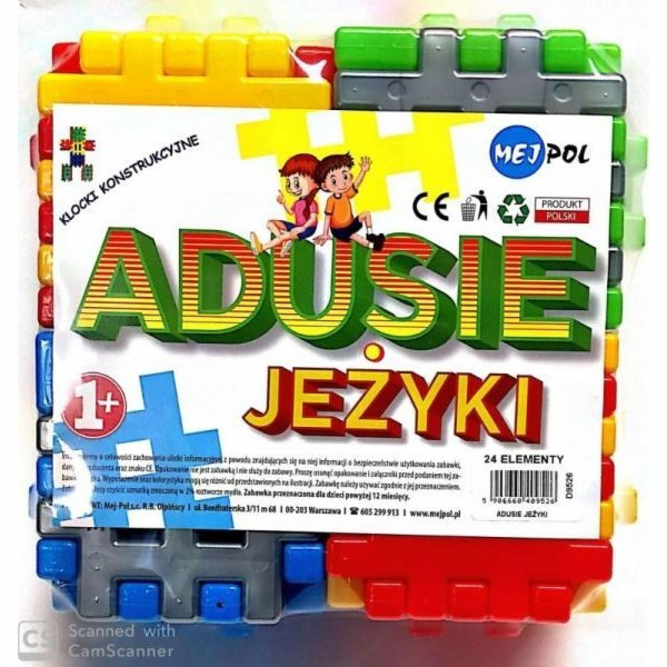 Czako Klocki ježci 24 prvků
