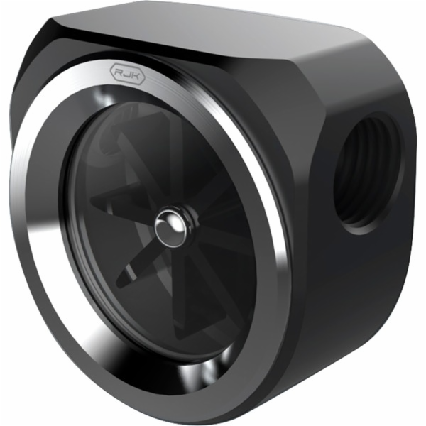 RJK - FLOW METER BLACK, Durchflussanzeiger