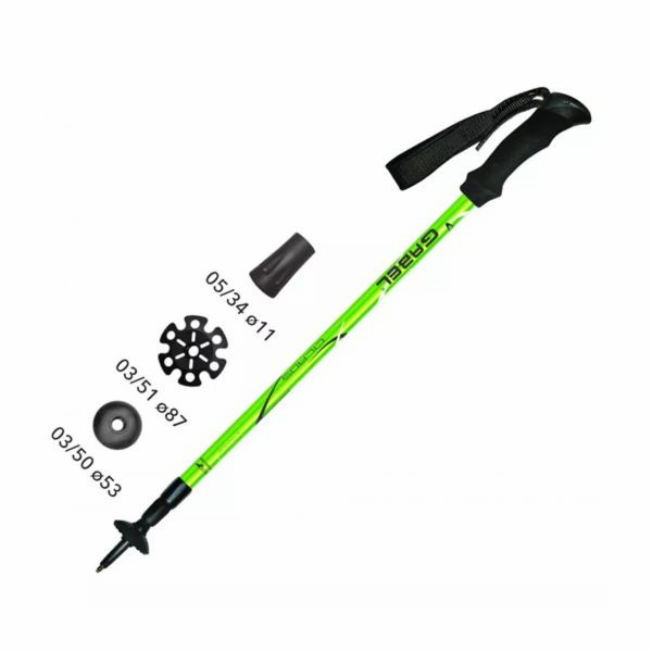 Hole Gabel Cilaos Lite Lime, na rekreační využití
