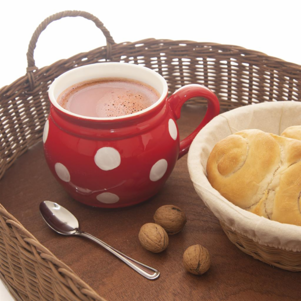 Hrnek KRAJÁČ puntík červený 1 l