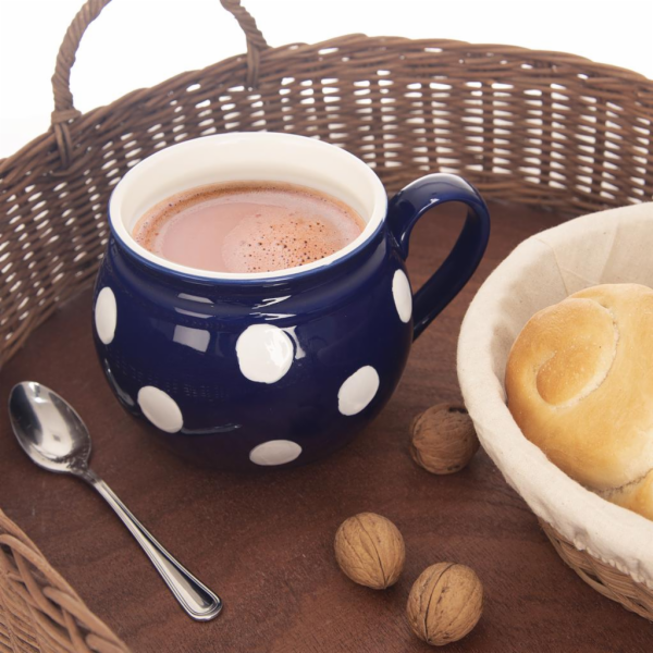 Hrnek KRAJÁČ puntík modrý 750 ml