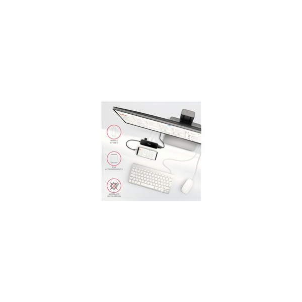 AXAGON HMC-6H4A, USB 3.2 Gen 1 hub, porty 4x USB-A, HDMI ...
