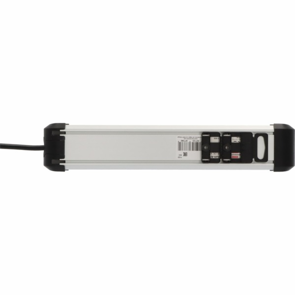 Brennenstuhl Premium Alu-Line 6cestný prodlužovací kabel