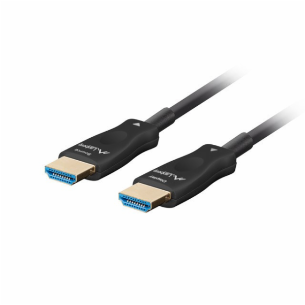 Lanberg kabel HDMI kabel M/M v2.1 30M 8K černý optický AOC