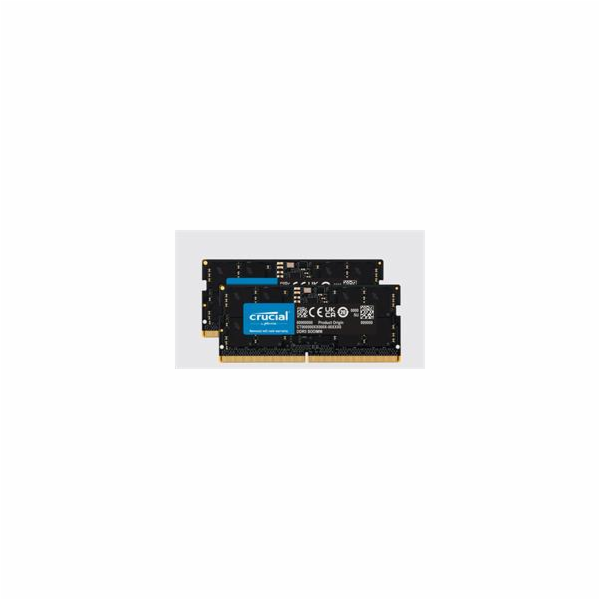 Crucial - DDR5 - sada - 32 GB: 2 x 16 GB - SO-DIMM 262 pi...