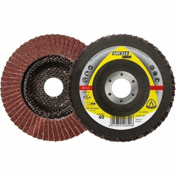 Klingspor lamelový kotoučový kotouč SMT314 125mm zrnitost...