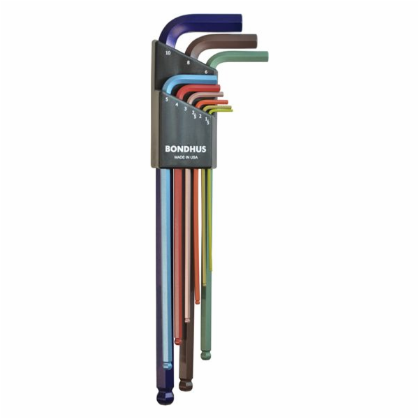 Bondhus sada imbusových klíčů 1,5 - 10 BONDHUS - velmi dl...