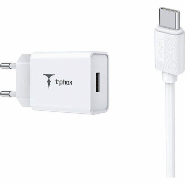 T-Phox Mini-EU nabíječka 1x USB-A 2,4A