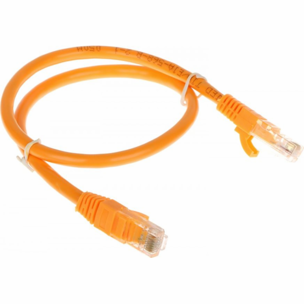 PATCHCORD RBLINE RJ45/6/0,5-ORANŽOVÁ 0,5m