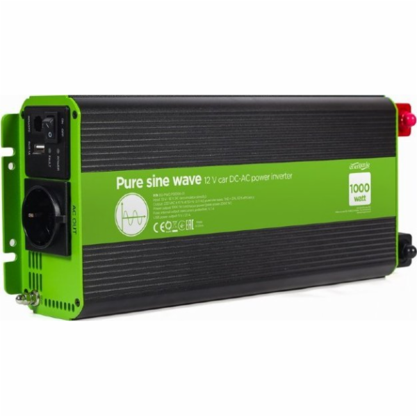 12V/230V 1000W/2000W Converter Clean Sine