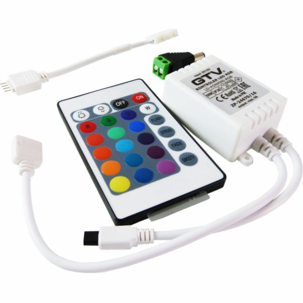 GTV RGB LED ovladač mini dálkový ovladač 12/24V (LD-KONMI...