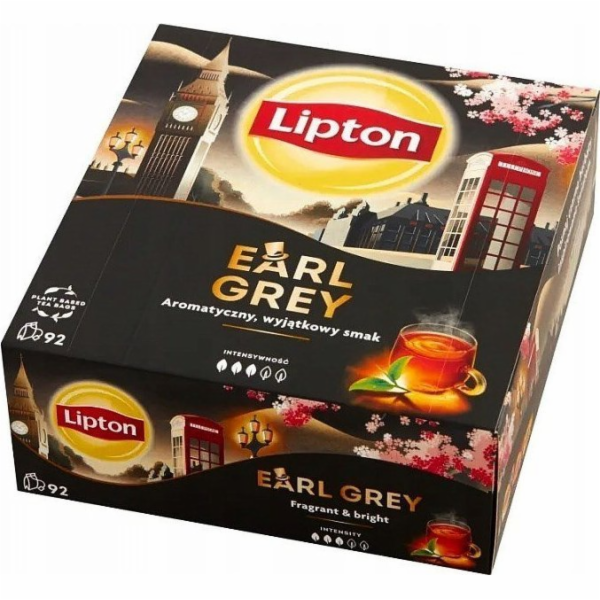 LIPTON EARL GREY Black Tea 92 bags