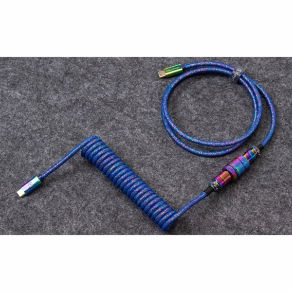 USB 3.2 Gen 1 Premium Coiled Aviator Kabel, USB-C Stecker...