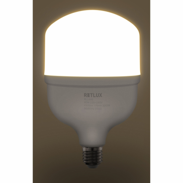 Retlux RLL 446 T120 E27 LED žárovka 40W  