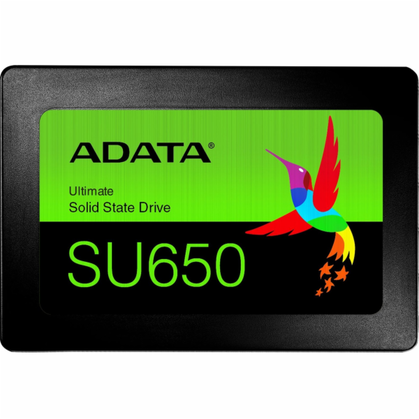 ADATA SSD 1TB SU650, SATA III, 2.5", (R:520/ W:450MB/s)