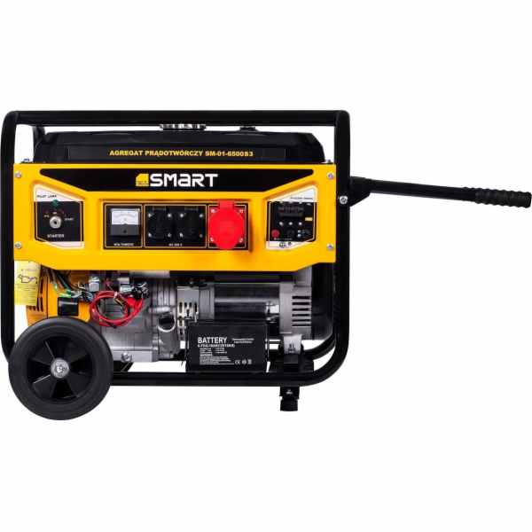 Generátor SMART365 Elektrocentrála 01-6500S3 5,5kW SMART365